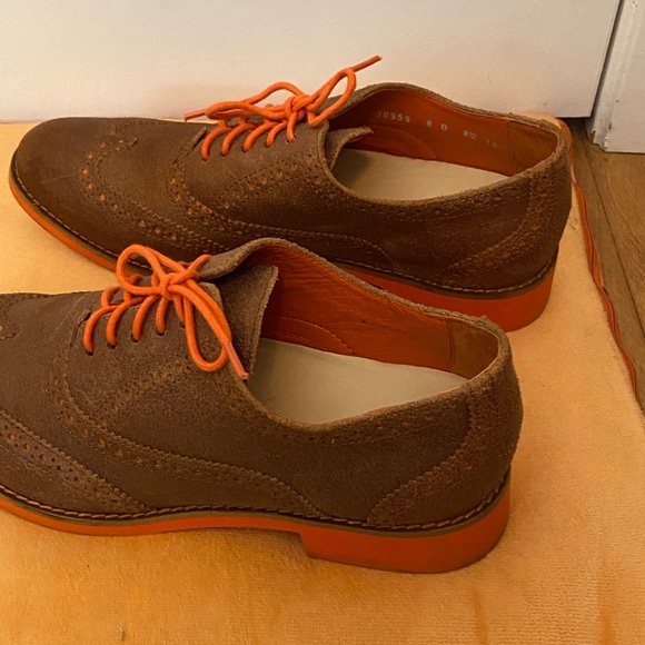 Coke Haan Alisa Brown Leather Oxford Women’s Size 8 EUC - Picture 4 of 6